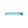 COMBS ULTRA LITE+ SHINY 25cm LONG & 3.75cm TEETH