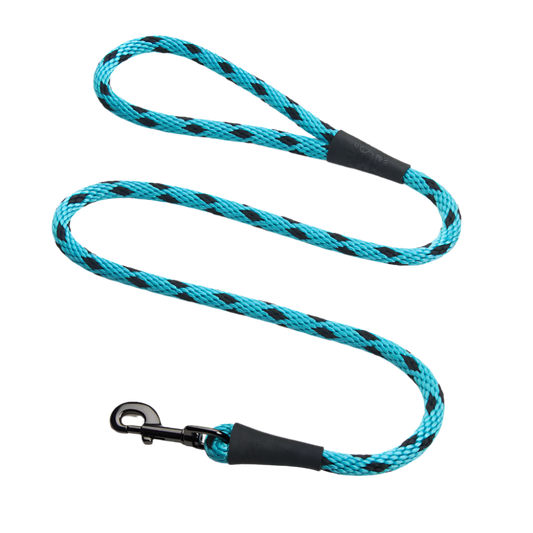 SNAP LEASH BLACK ICE TURQOUISE 13 MM