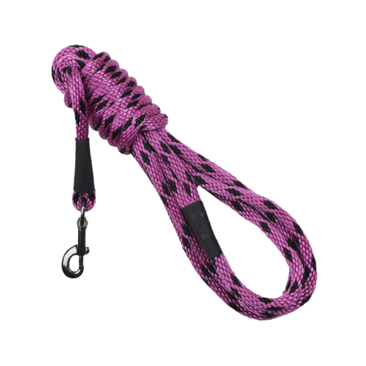 TRACK LEASH BLACK ICE RASPBERRY 13 MM