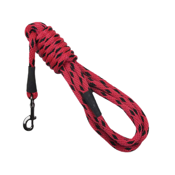 TRACK LEASH BLACK ICE RED 13 MM