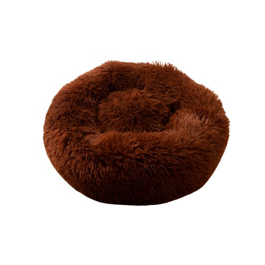 LUXURY DONUT WITH ZIPPER AND REMOVABLE COVER BY CBK IN CHOCOLATE BROWN