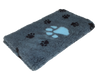 NON-SLIP VETBED BLUE MELANGE WITH LARGE PAWS