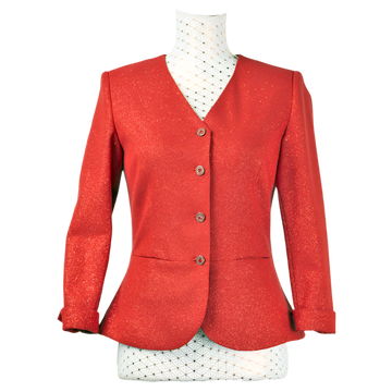 CBK Suits Safak Bling Blazer - Red