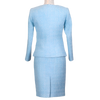 NEW CHANEL LOOK SUIT LIGHT BLUE
