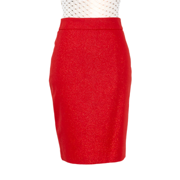 CBK Suits Safak bling skirt red