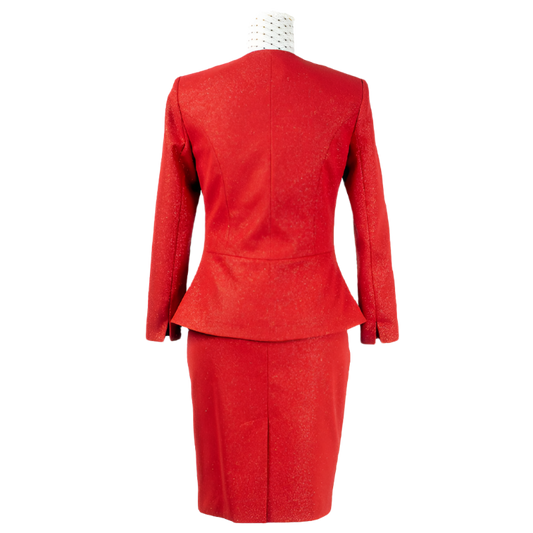 SAFAK BLING SUIT RED