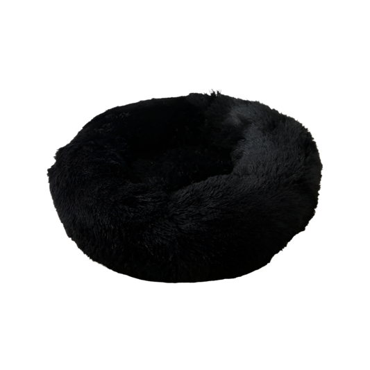 LUXURY DONUT WITH ZIPPER AND REMOVABLE COVER BY CBK IN BLACK