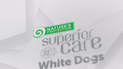 Nature's Protection White Dogs Adult Small Breed, LACHS – Kleine Kroketten